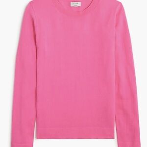 Gently worn J Crew cotton Teddie sweater XXL bright flamingo (pink)